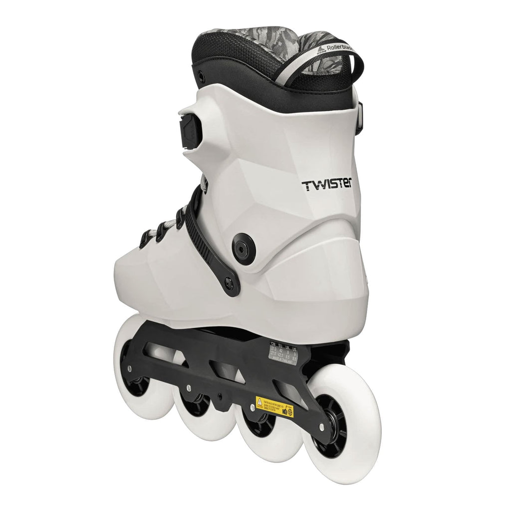 ROLLERBLADE Men's Twister 90R White Smoke/Black Inline Skates, Size: 11/11.5