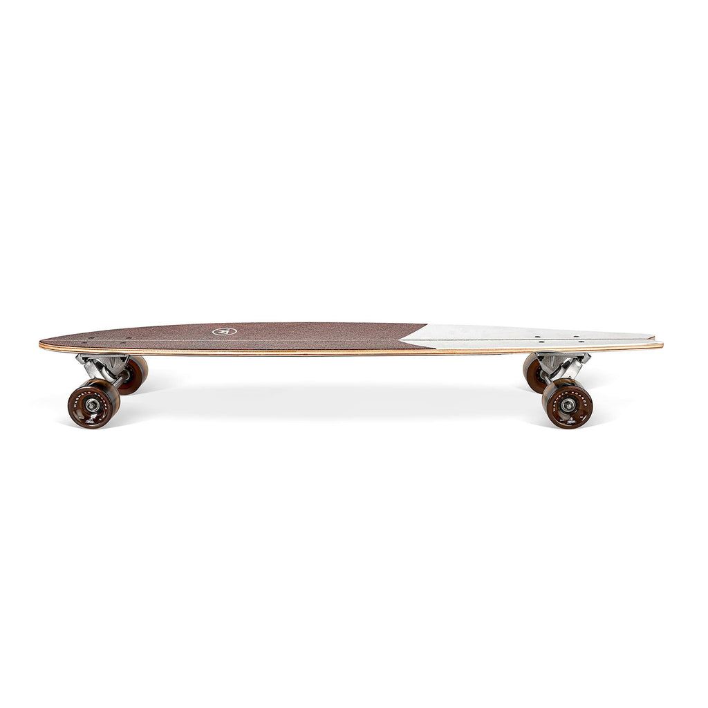 Magneto 40-inch Pintail Cruiser Longboard Skateboard - Hard Maple Core Long Board Deck for Commuting, Cruising, Carving - Suitable for Adults, Teens & Kids (Swallow)