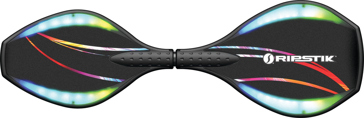 Razor Black Label Ripstik Ripster Light-up, Caster Skateboard with Multi-Color Lights, for Child 8+
