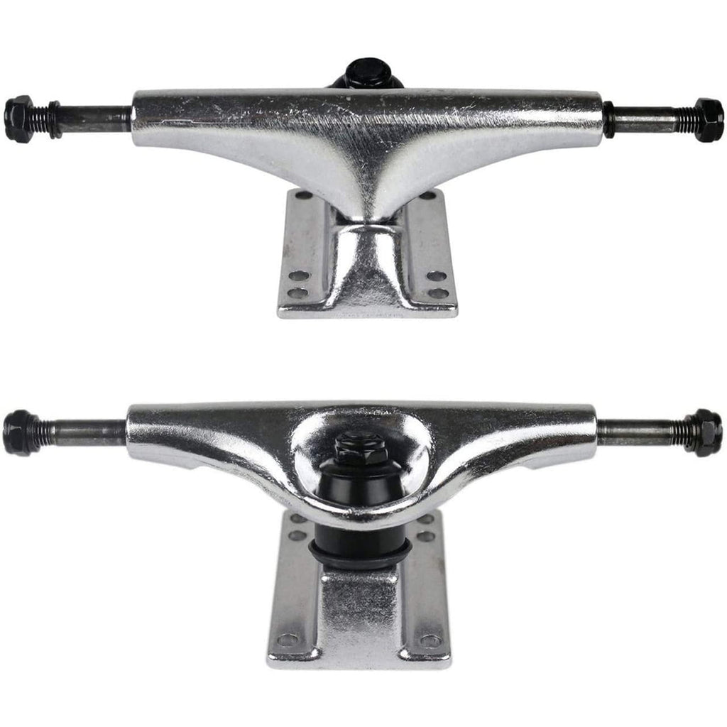 Moose Complete Skateboard Neon Blue 8.25" With Silver Trucks and White Wheels
