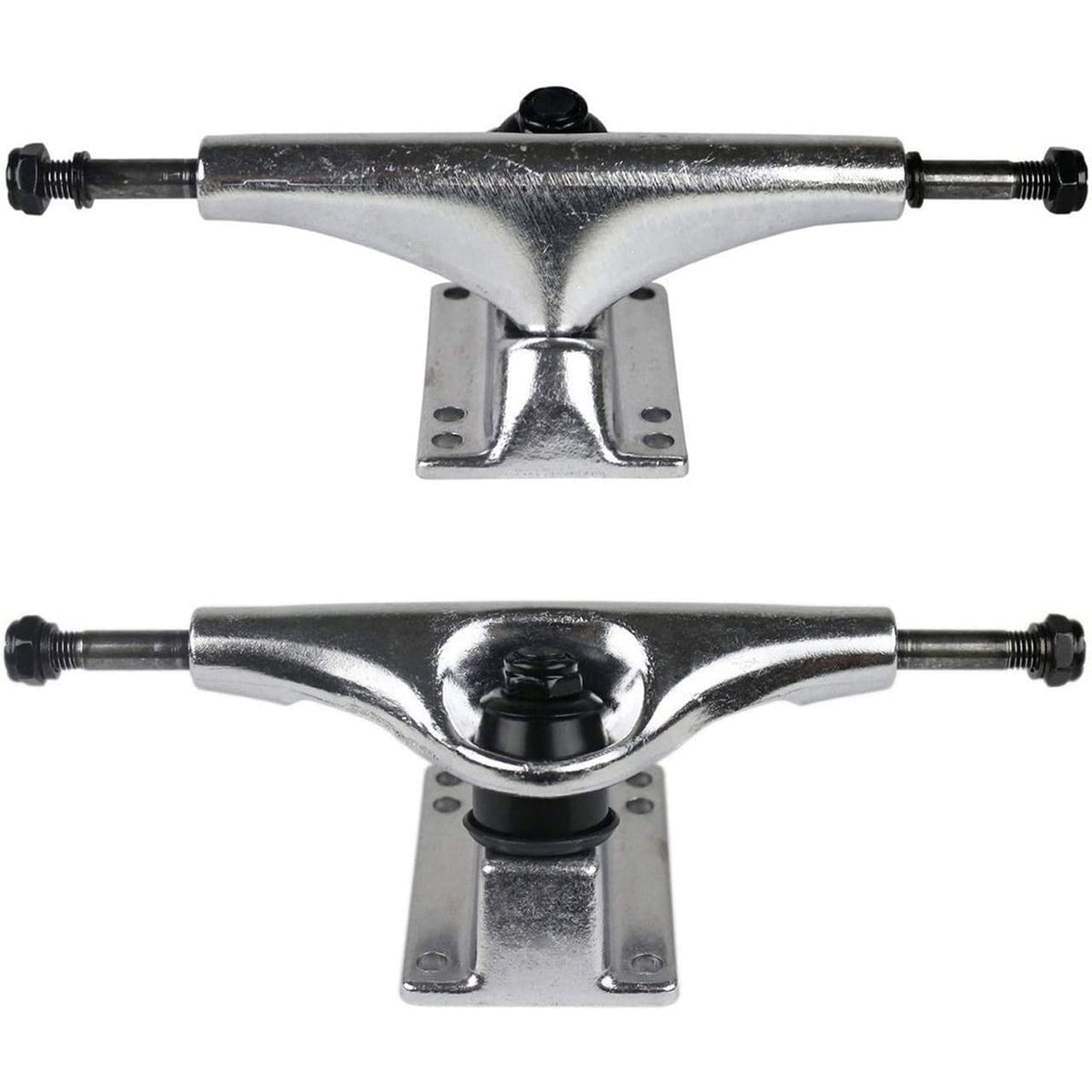 Moose Complete Skateboard Neon Blue 8.25" With Silver Trucks and White Wheels