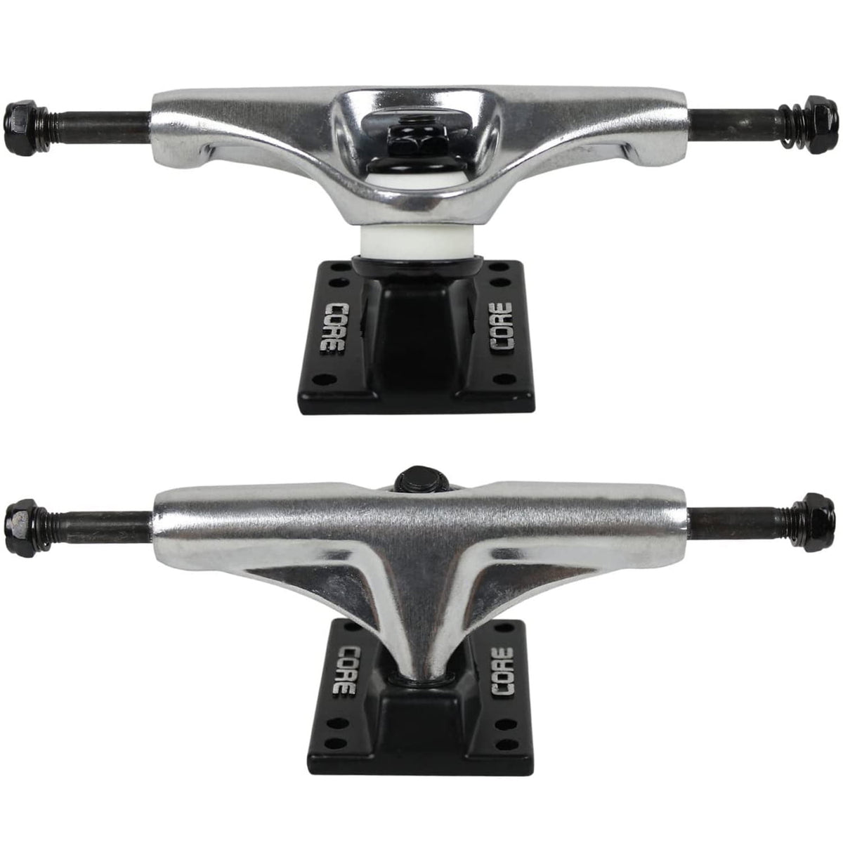Moose Complete Skateboard Natural 7.5" Silver/White Assembled