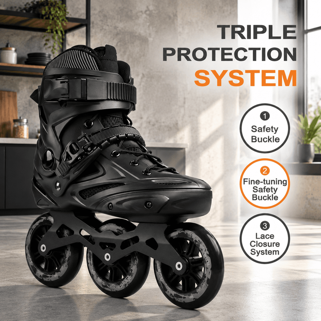 Inline Skates For Men Women 3 Wheel Roller Male Female High Performance Fitness Speed Racing Adult And Unisex