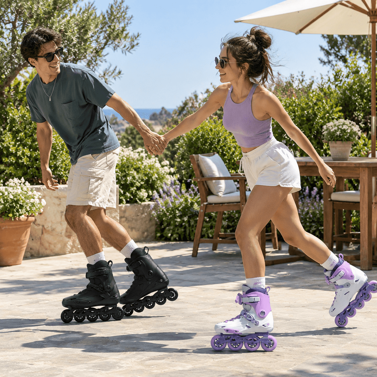 Professional Inline Skates For Women Men-tt